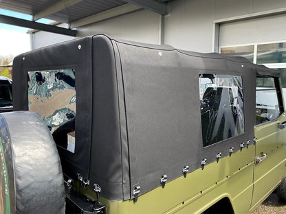 Verdeck für Mercedes Benz G-Klasse 250 G (Wolf), W460 / W461, Bundeswehr, kurzer Radstand